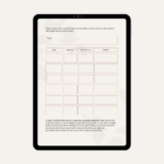 Mock-up Unlock Framework tabel